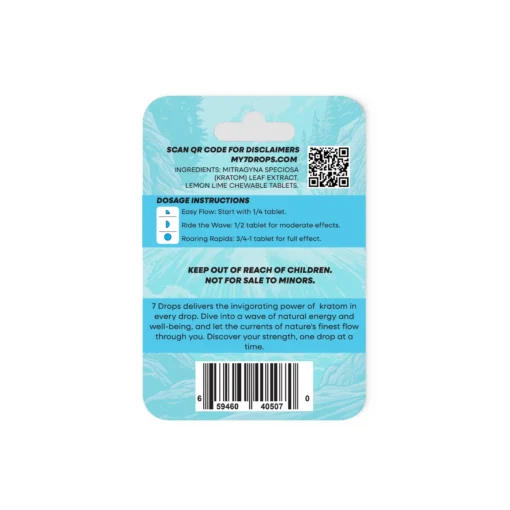 7-OHMZ Kratom Chewable Tablets